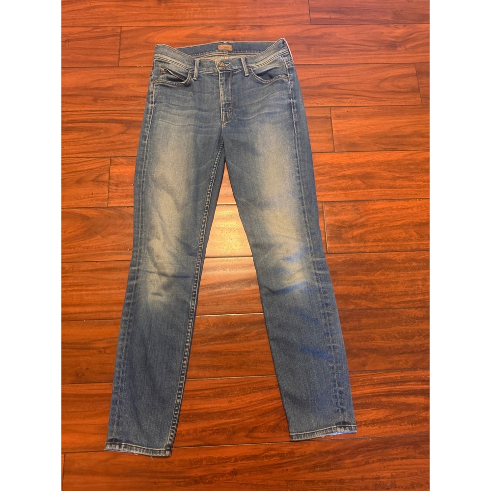 Mother The Muse Ankle Jeans Medium Wash Straight Leg Size 26